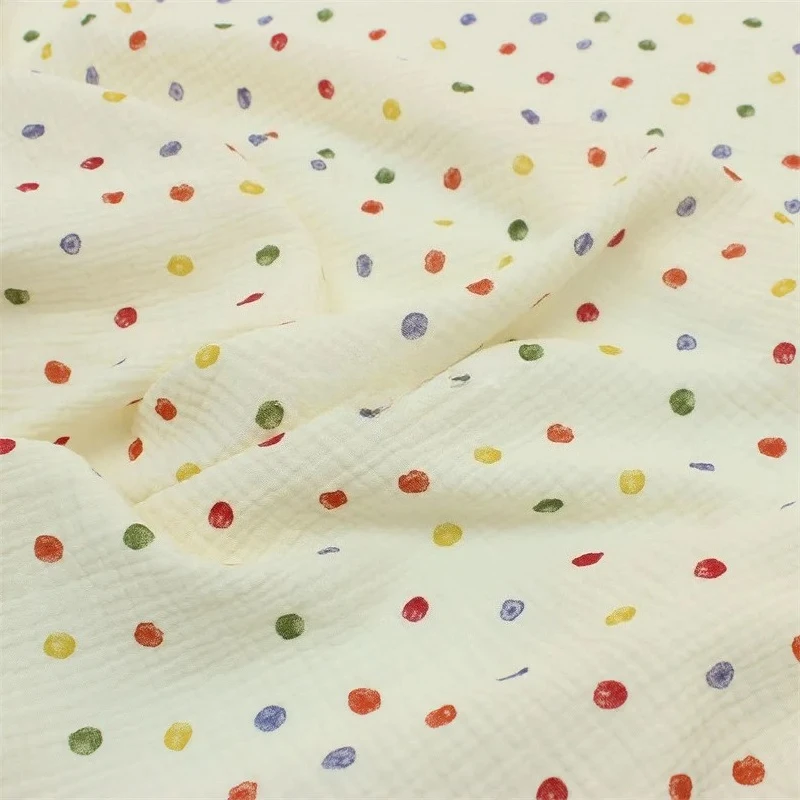 Baby Clothing Sewing - 135x50cm 다용도 이중 거즈 원단, 클래식