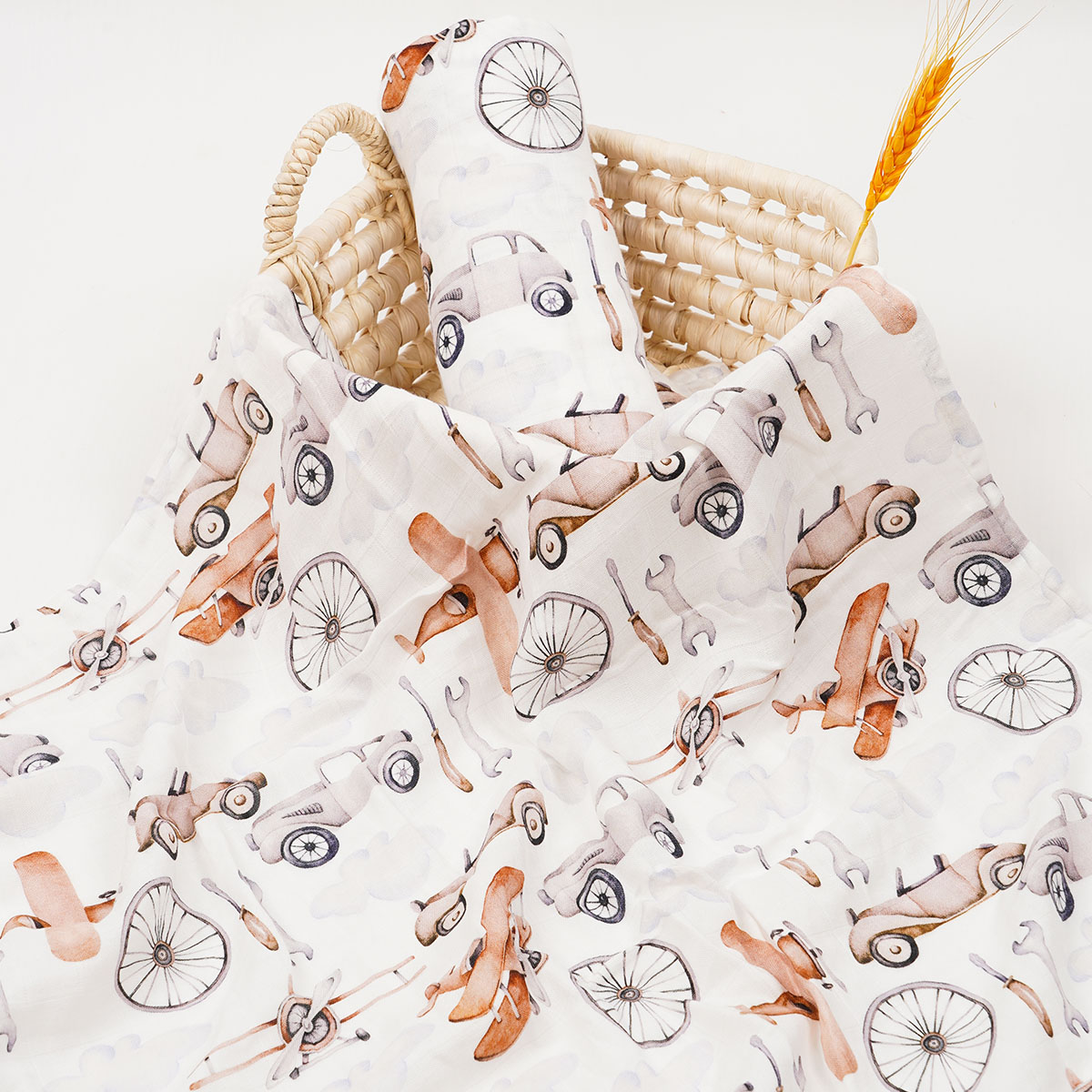 Baby Clothing Organic Cotton - Elinfant 디지털 인쇄 1pcs 대나무 면화