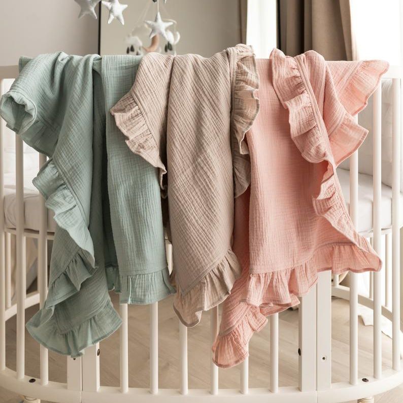 Baby Clothing Organic Cotton - 100% 유기농 면 베이비 랩 거즈