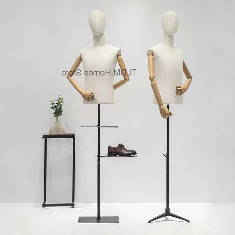 Baby Clothing Store - 남성 반신 마네킹 의류 매장 쇼윈도
