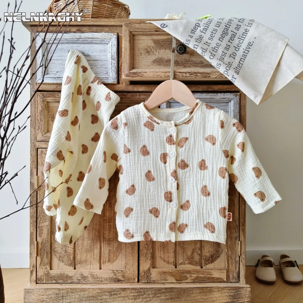 Baby Clothing For Sleep - 유아용 만화 상의 및 바지, 유아용