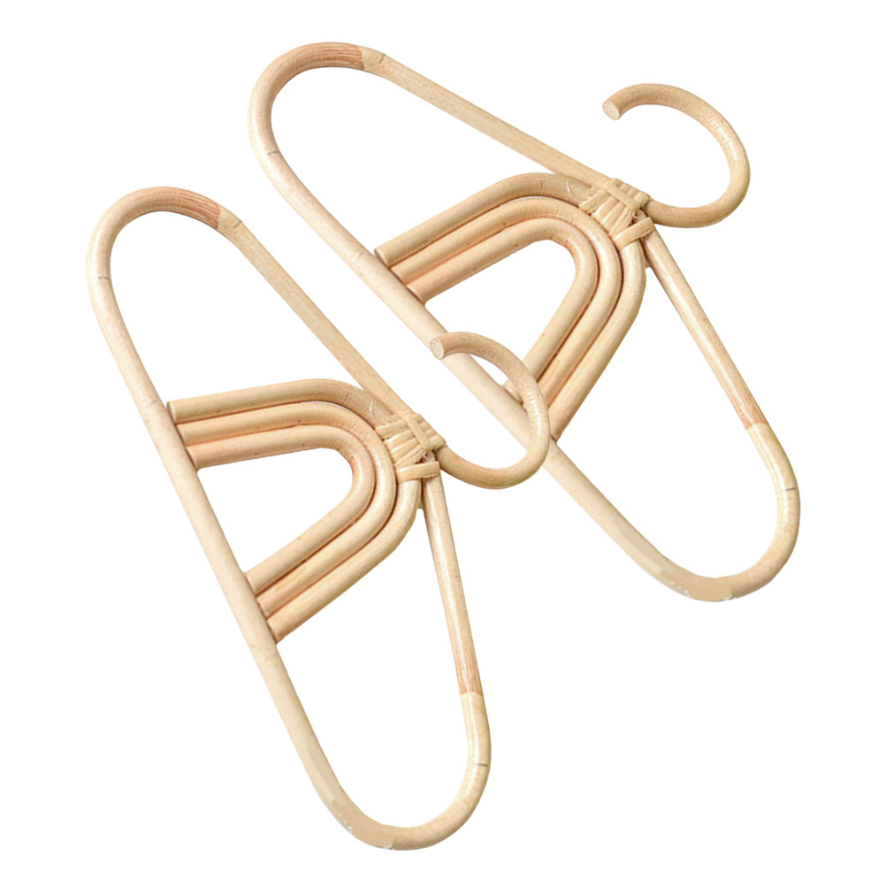 Baby Clothing Hangers - 2Pcs 등나무 어린이 옷걸이 친환경 부드러운