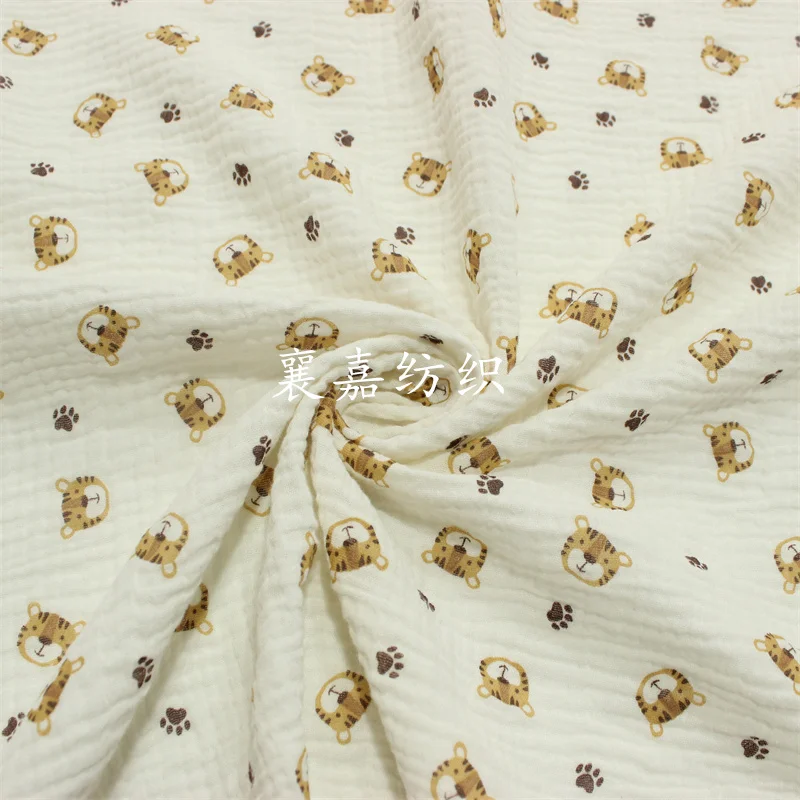 Baby Clothing Organic Cotton - 100X135cm 아기 면화 거즈 크레페 호랑이