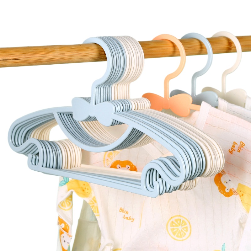 Baby Clothing Hangers - 5-50Pcs 아기 옷걸이 플라스틱 어린이 옷