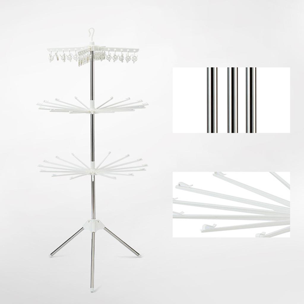 3단 접이식 건조대 스테인리스 스틸 수건걸이 독립형 아 - Baby Clothing Hangers 리뷰 및 가격