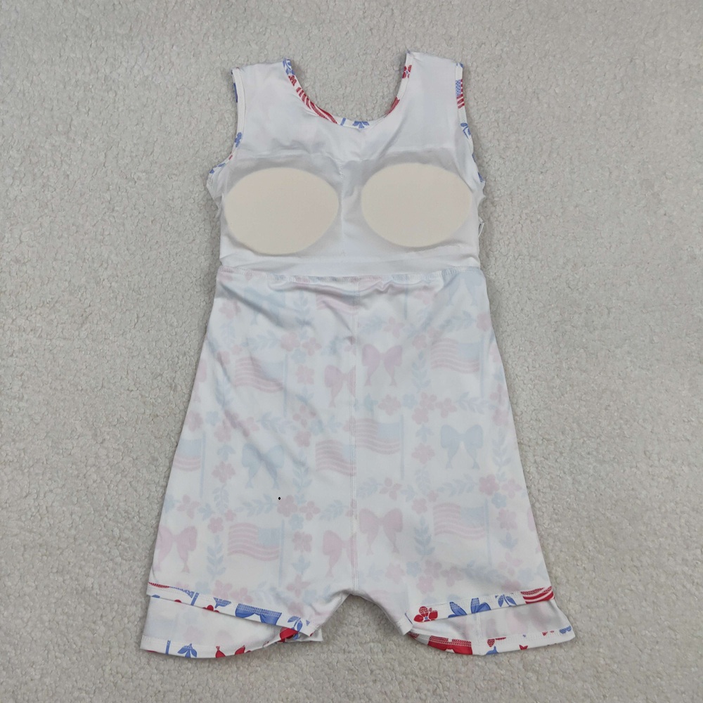 도매 아기 여자아이 활동복 깃발 리본 꽃무늬 의류 유아 - Baby Yoga Clothing 리뷰 및 가격