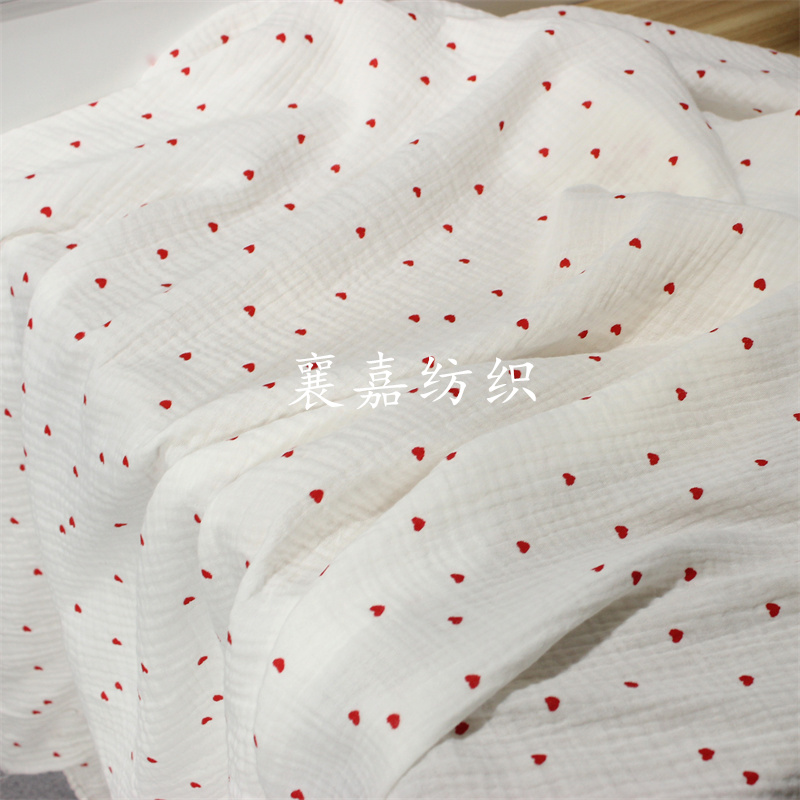 135x50cm 더블 거즈 러블리 레드 하트 베이비 코 - Baby Clothing For Sleep 리뷰 및 가격