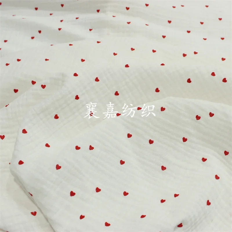 135x50cm 더블 거즈 러블리 레드 하트 베이비 코 - Baby Clothing For Sleep 리뷰 및 가격