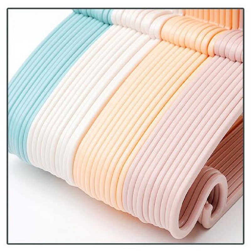 10pcs 아기 옷 랙 휴대용 플라스틱 수건 디스플레이 - Baby Clothing Hangers 리뷰 및 가격