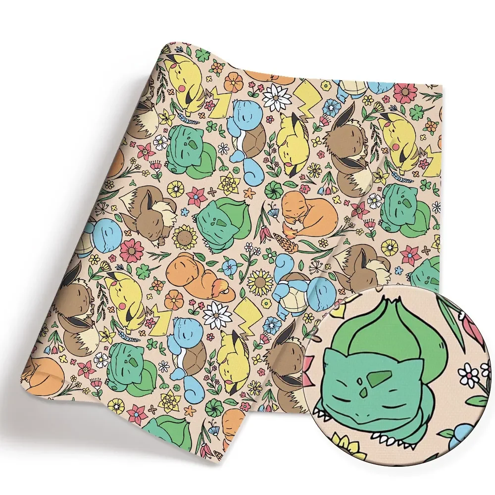 포켓몬 만화 Fabric140*50cm 수제 봉제 패치 - Baby Clothing Sewing 리뷰 및 가격