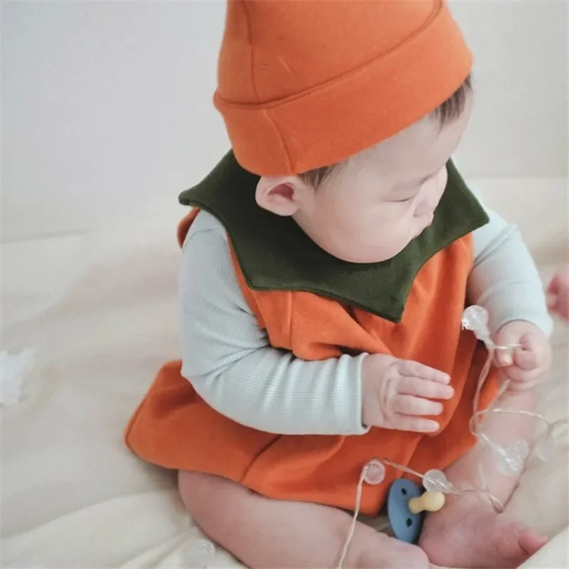 귀여운 코스프레 할로윈 아기 코스튬 호박 세트 탑 +  - Baby Clothing Hong Kong 리뷰 및 가격