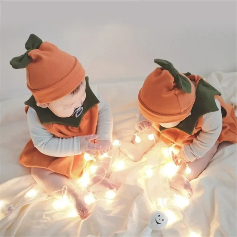 귀여운 코스프레 할로윈 아기 코스튬 호박 세트 탑 +  - Baby Clothing Hong Kong 리뷰 및 가격