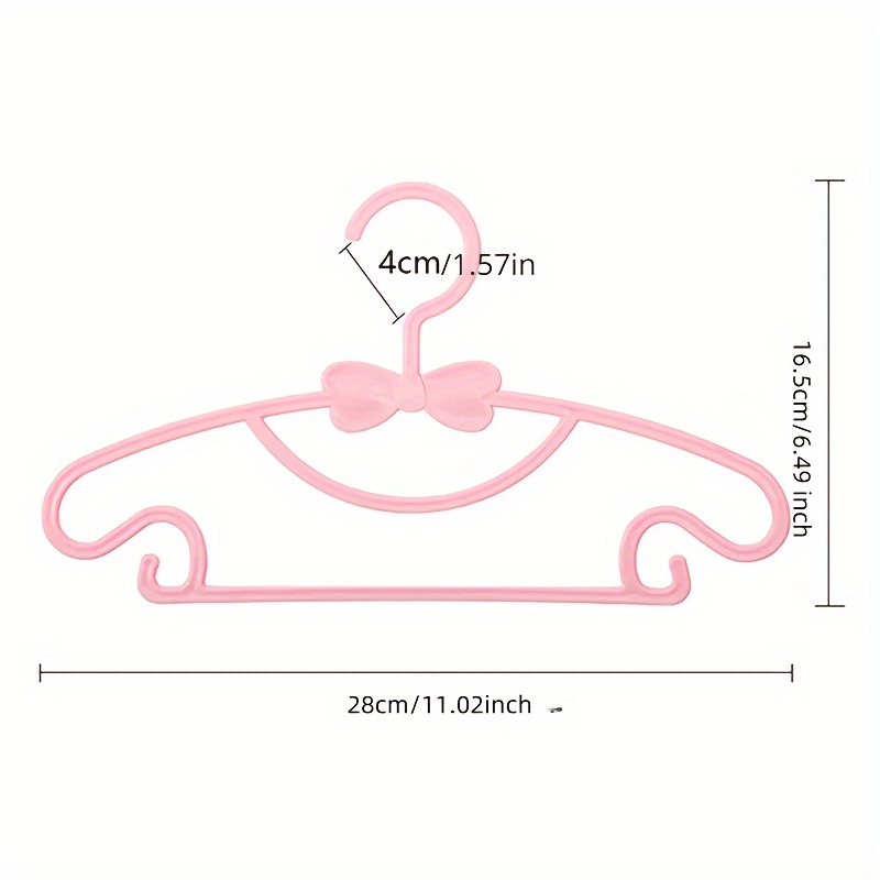 어린이 옷걸이 10개, 휴대용 플라스틱 디스플레이 옷걸 - Baby Clothing Hangers 리뷰 및 가격