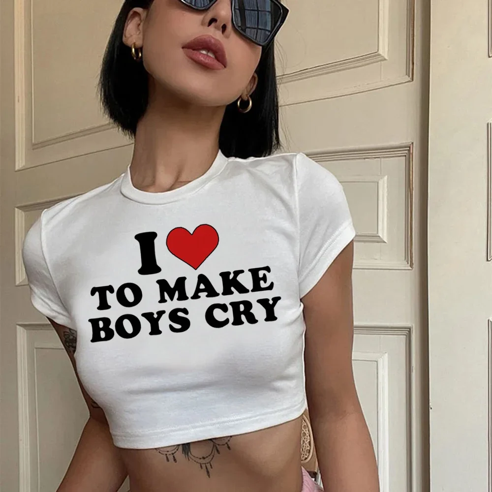 나는 남자를 울게 만드는 것을 좋아한다 그래픽 사이버  - Baby Y2K Clothing 리뷰 및 가격