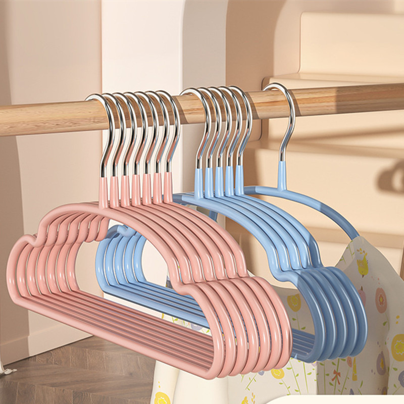 10pcs 새로운 아기 옷 랙 휴대용 간단한 수건 디스 - Baby Clothing Hangers 리뷰 및 가격