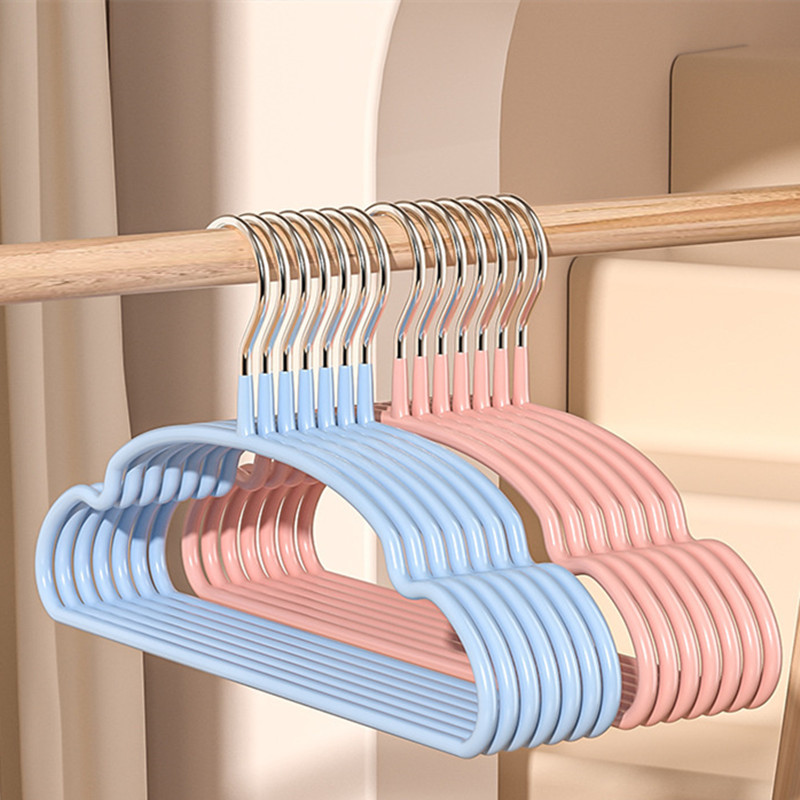 10pcs 새로운 아기 옷 랙 휴대용 간단한 수건 디스 - Baby Clothing Hangers 리뷰 및 가격