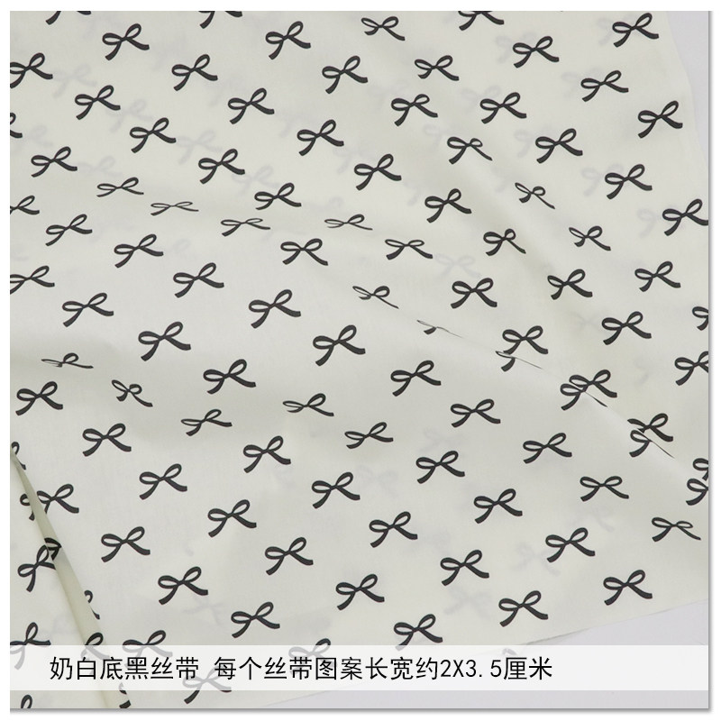 160x50cm 순수 코튼 능직 인쇄 Bowknot D - Baby Clothing Sewing 리뷰 및 가격