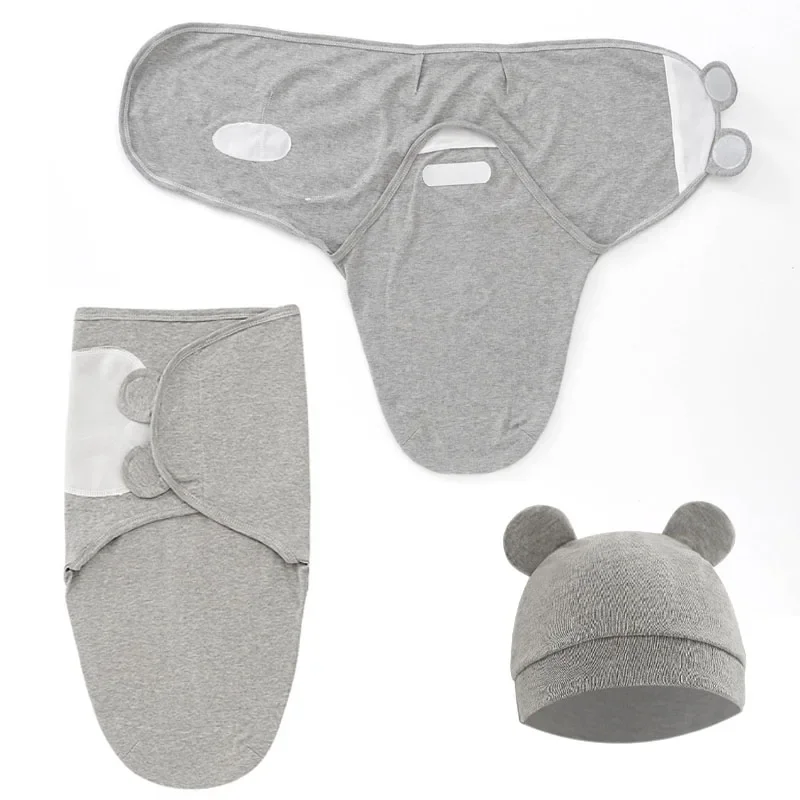 100% 유기농 면화 아기 Swaddle 담요 랩 모자 - Baby Clothing Organic Cotton 리뷰 및 가격
