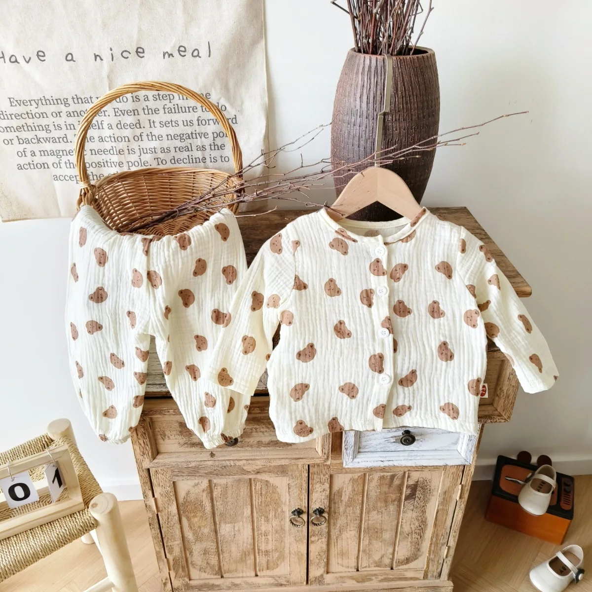유아용 만화 상의 및 바지, 유아용 잠옷 세트, 유아용 - Baby Clothing For Sleep 리뷰 및 가격