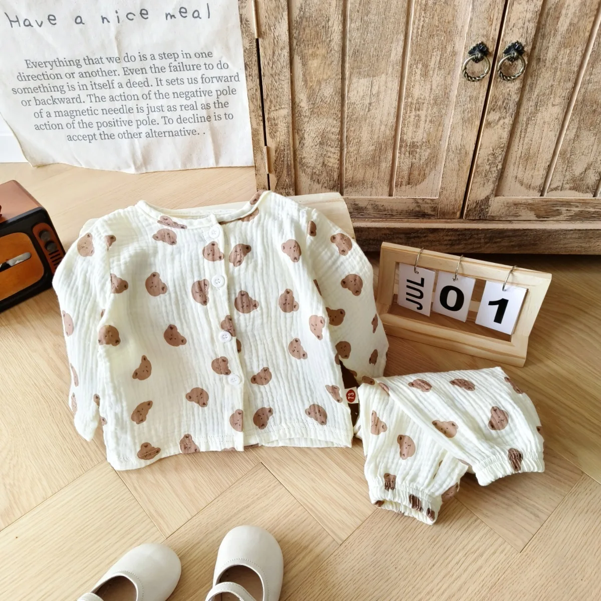 유아용 만화 상의 및 바지, 유아용 잠옷 세트, 유아용 - Baby Clothing For Sleep 리뷰 및 가격