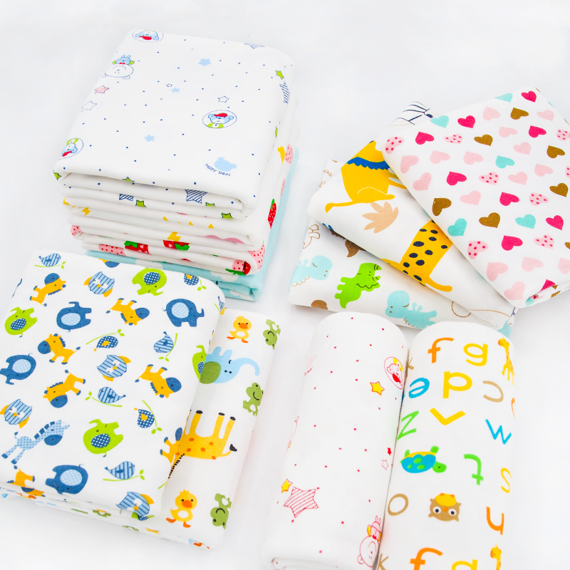 인쇄 된 면 니트 원단 DIY 봉제 가구 장식용 신축성 - Baby Clothing Sewing 리뷰 및 가격