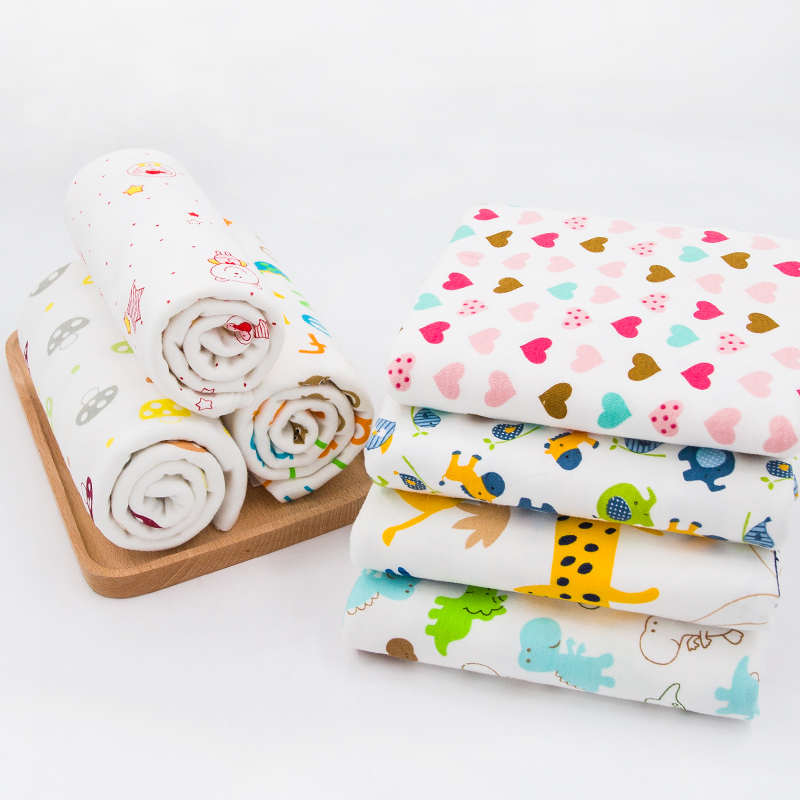 인쇄 된 면 니트 원단 DIY 봉제 가구 장식용 신축성 - Baby Clothing Sewing 리뷰 및 가격