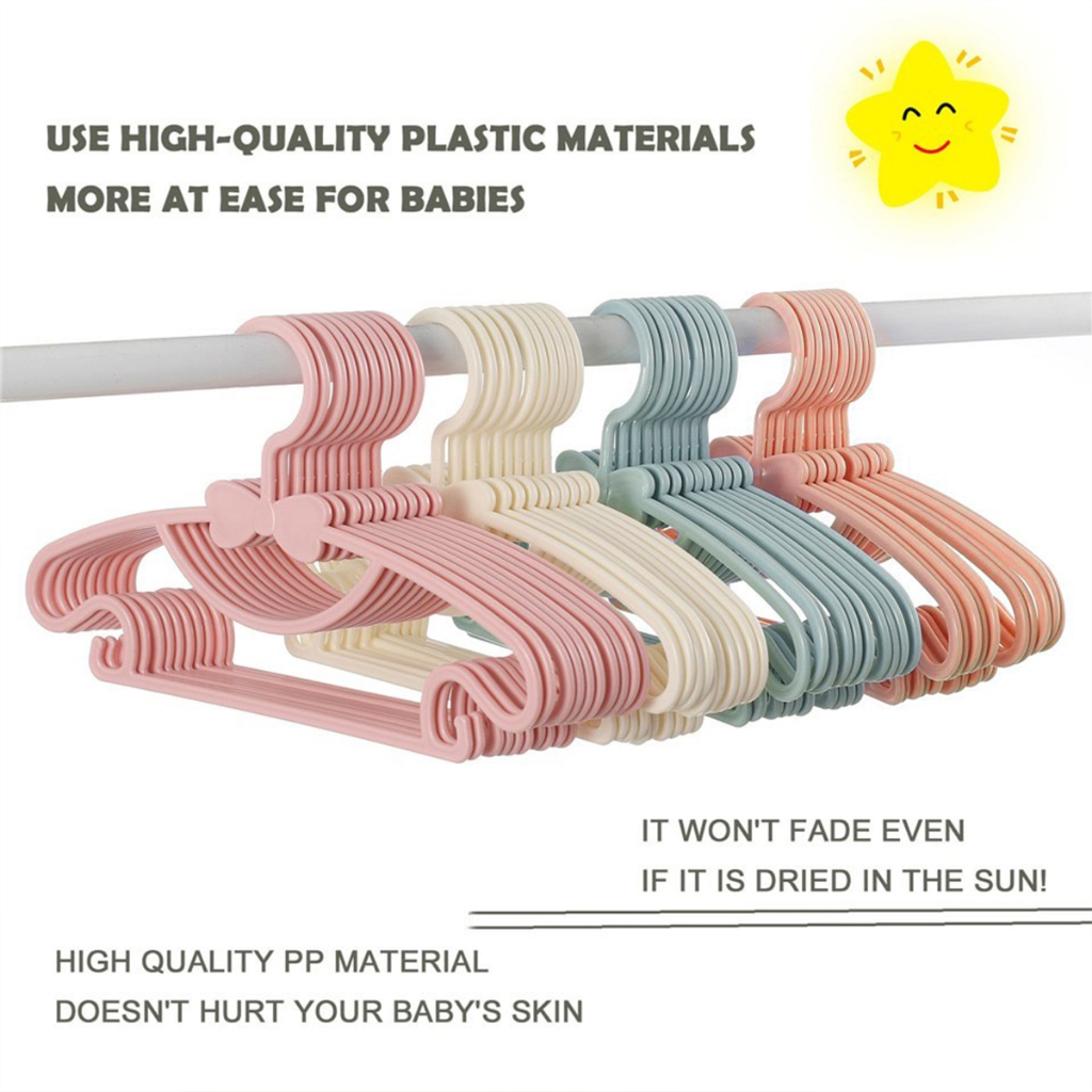 12PCS 아기 어린이 옷걸이 세트 내구성 미끄럼 방지 - Baby Clothing Hangers 리뷰 및 가격