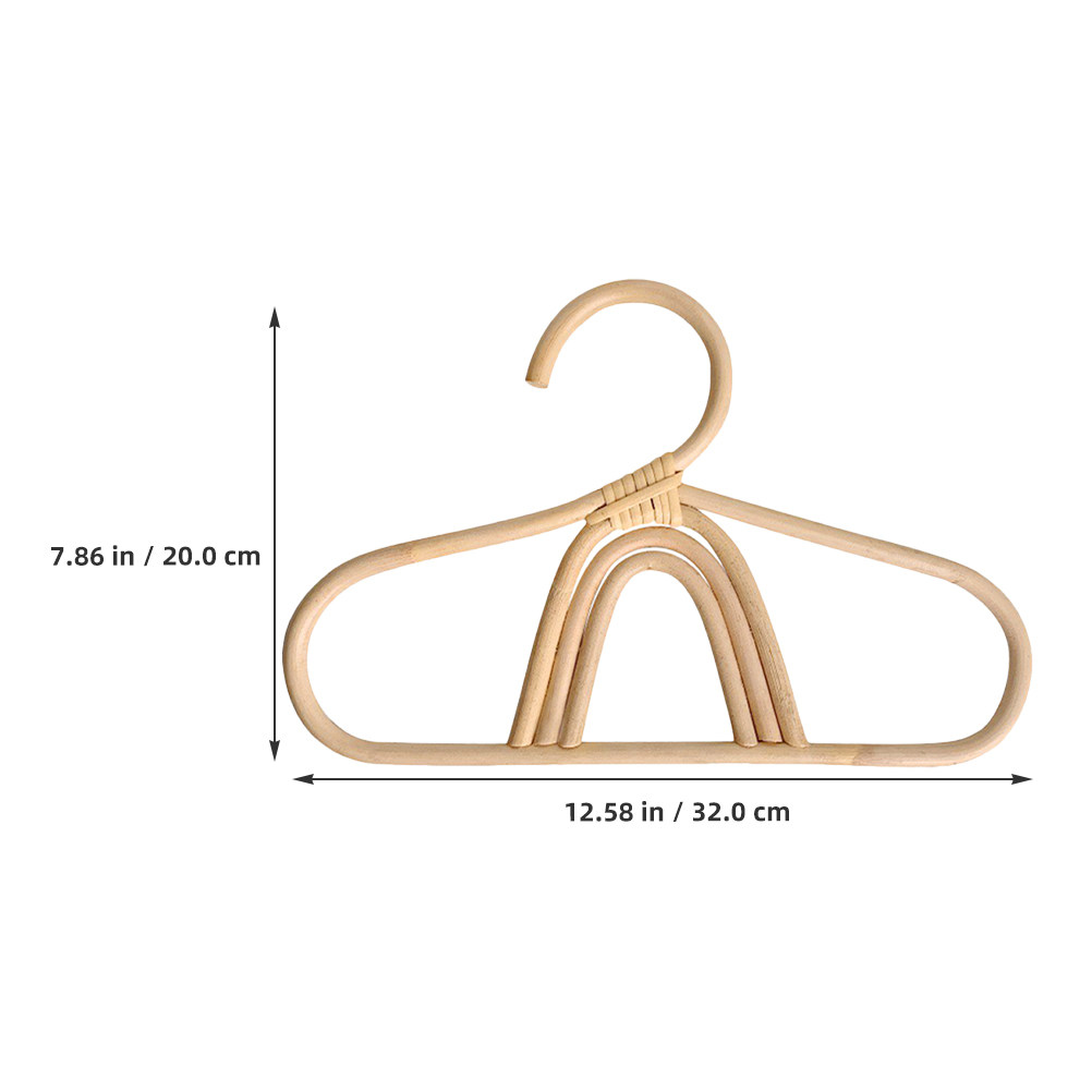2Pcs 등나무 어린이 옷걸이 친환경 부드러운 마감 컴 - Baby Clothing Hangers 리뷰 및 가격