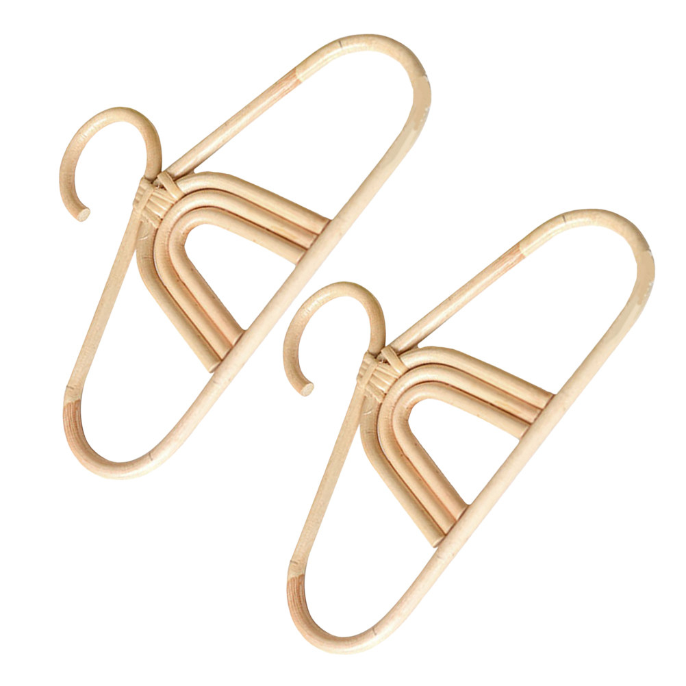 2Pcs 등나무 어린이 옷걸이 친환경 부드러운 마감 컴 - Baby Clothing Hangers 리뷰 및 가격
