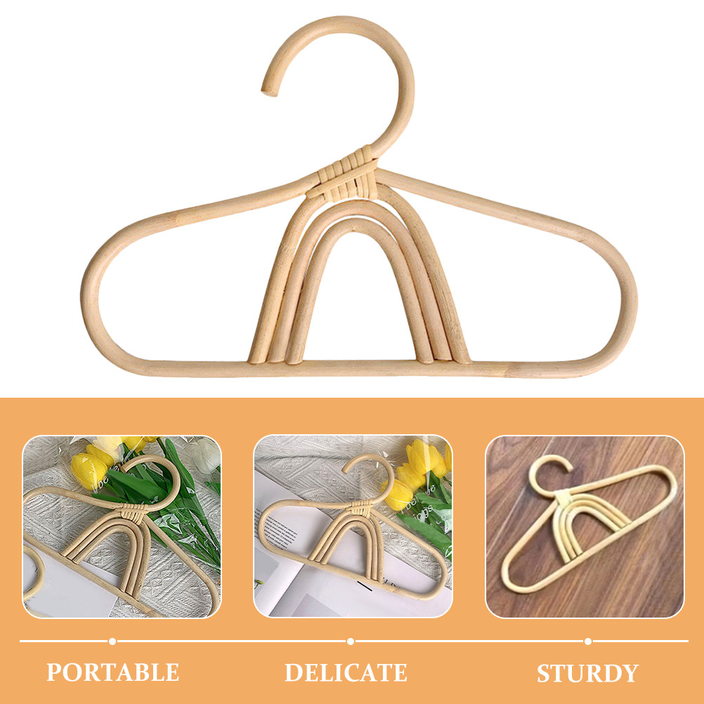 2Pcs 등나무 어린이 옷걸이 친환경 부드러운 마감 컴 - Baby Clothing Hangers 리뷰 및 가격
