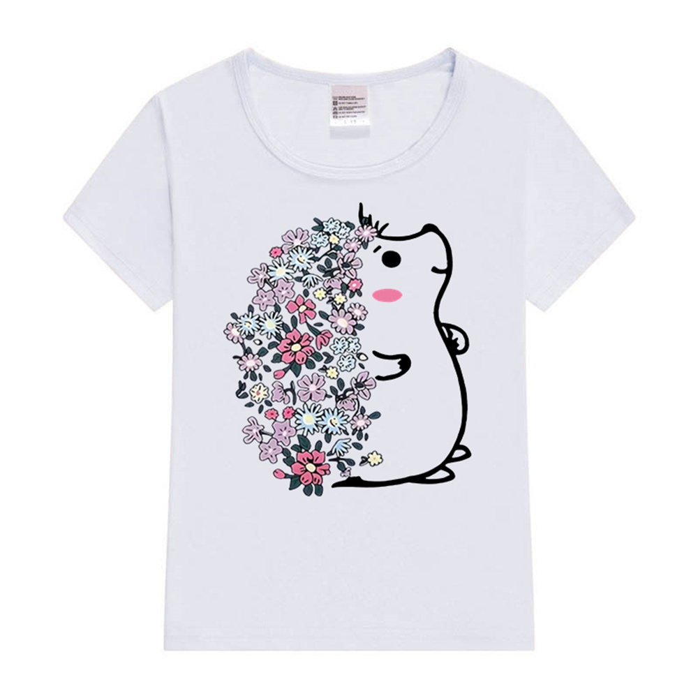귀여운 고슴도치 반팔 티셔츠, 애니메이션 Y2K 상의, - Baby Y2K Clothing 리뷰 및 가격