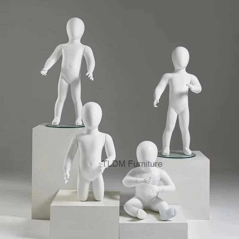 어린이 마네킹 무광 흰색 아동복 베이비 피팅 풀 의류  - Baby Clothing Store 리뷰 및 가격
