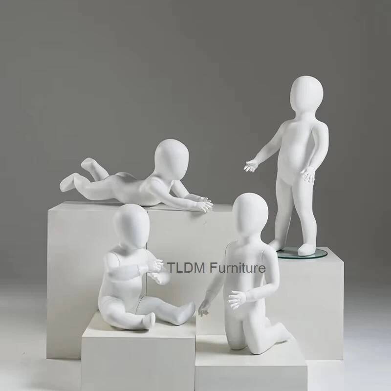 어린이 마네킹 무광 흰색 아동복 베이비 피팅 풀 의류  - Baby Clothing Store 리뷰 및 가격